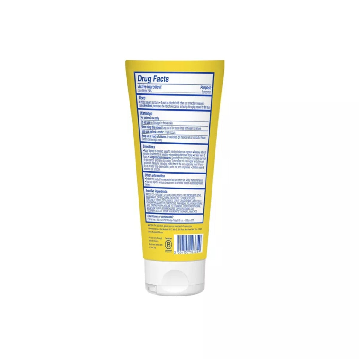 Mustela - Loção Mineral para Bebês Rosto e Corpo SPF 50 on Luna Baby Store Miami