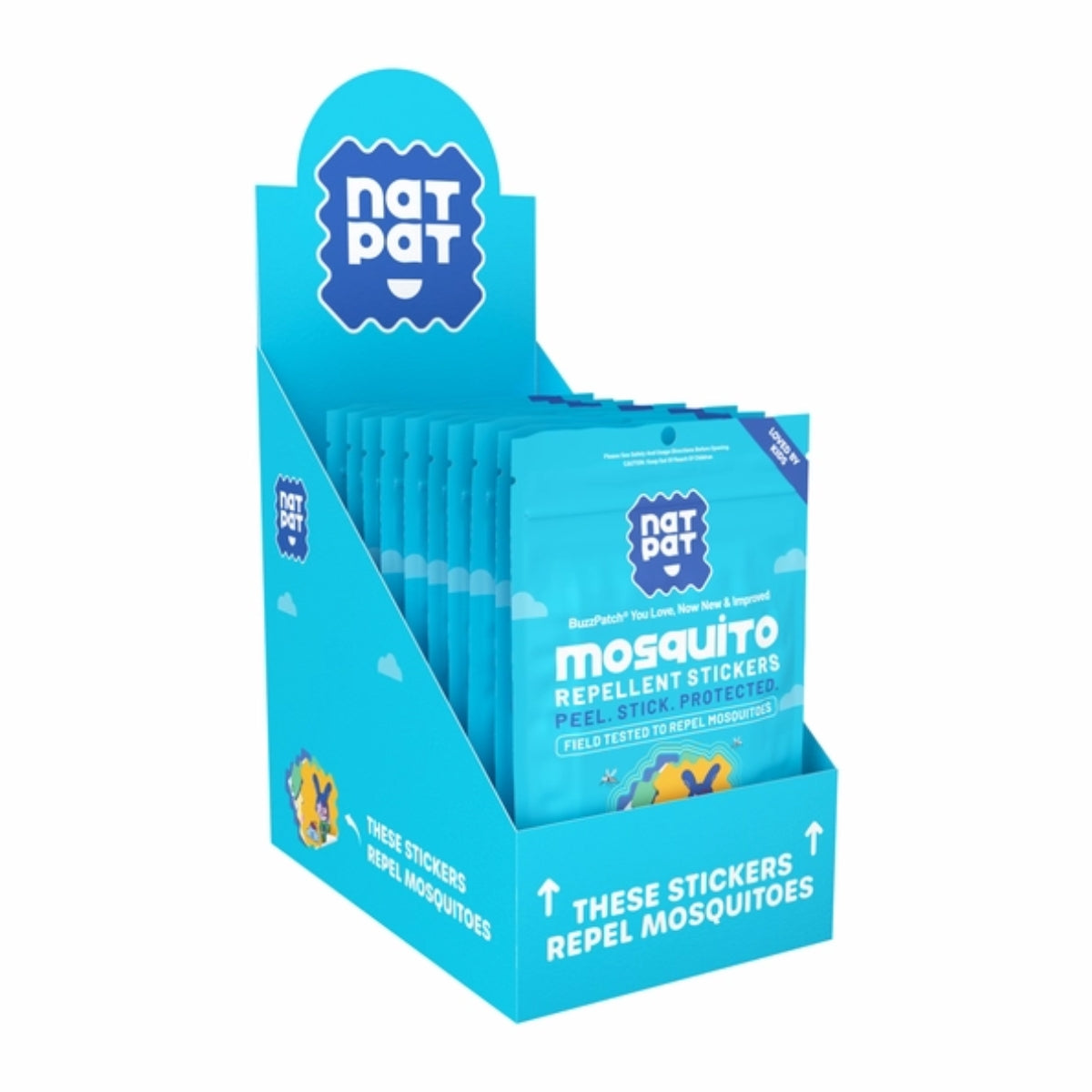 Natural Mosquito Repellent Patches for Kids (BuzzPatch)