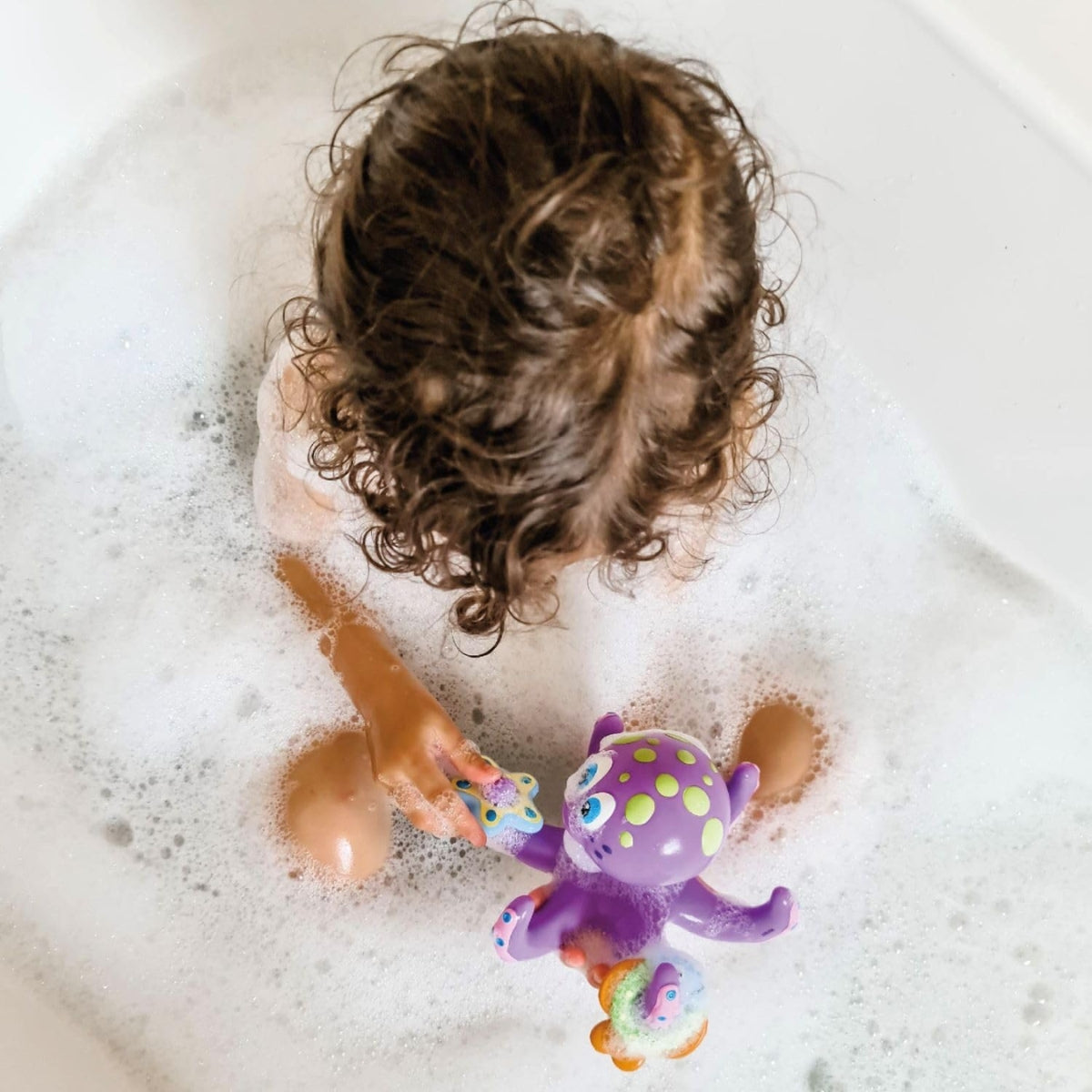 Nuby Floating Octopus Hoopla Bath Toy