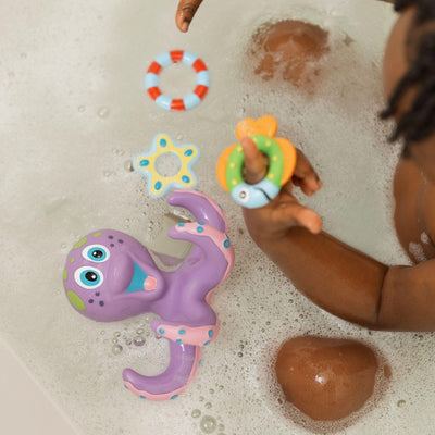 Nuby Floating Octopus Hoopla Bath Toy