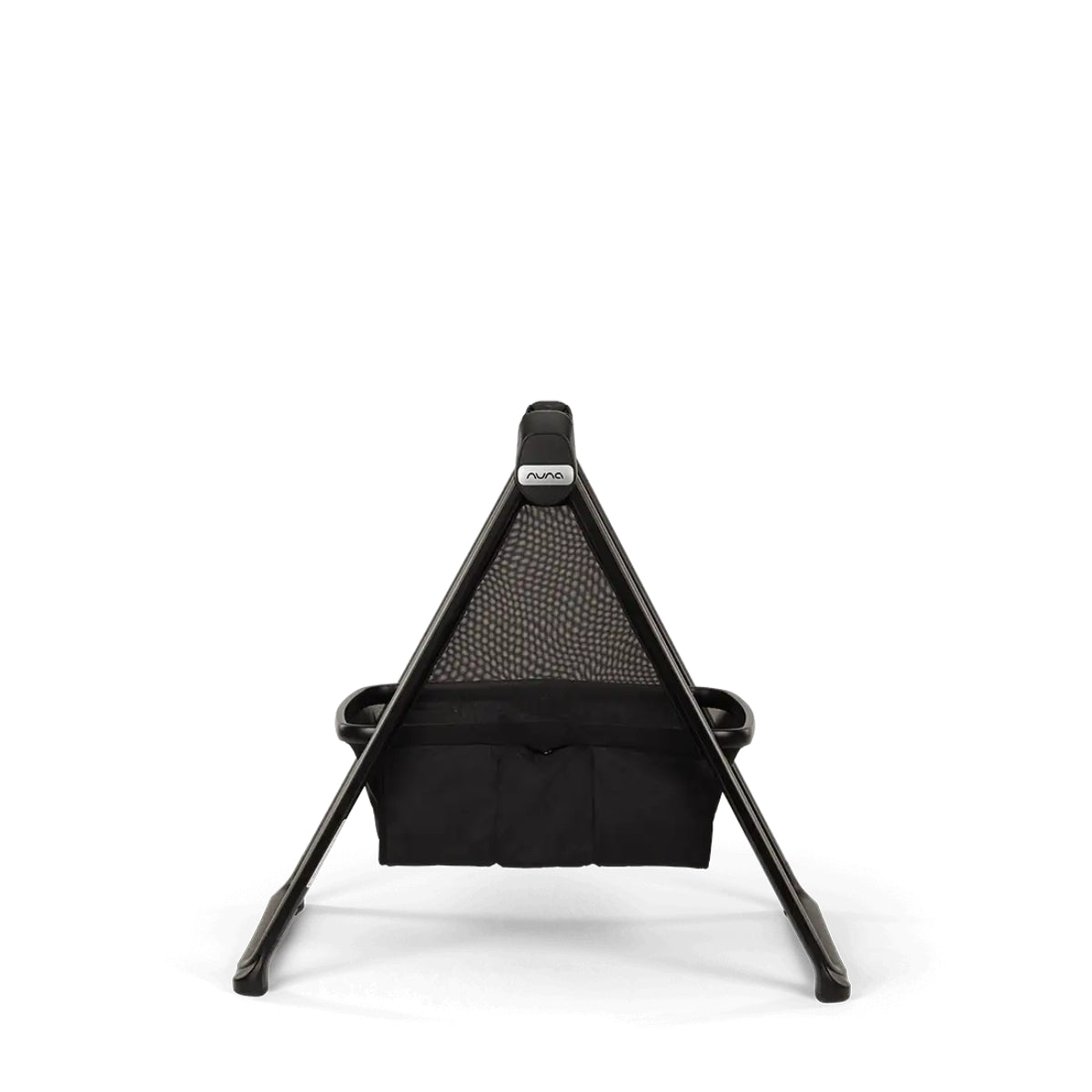 Nuna SWIV & TRIV Series Bassinet + Stand Caviar/Chocolate on Luna Baby Store Miami