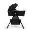 Nuna SWIV & TRIV Series Bassinet + Stand Caviar/Chocolate on Luna Baby Store Miami