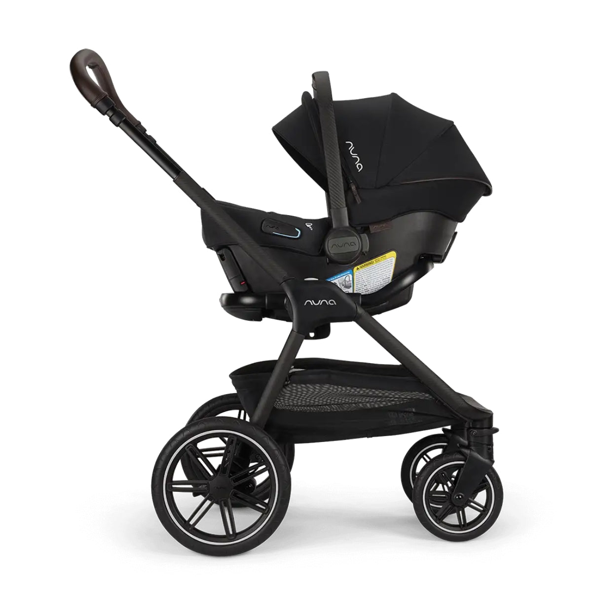 Nuna TRIV lx Stroller - Caviar on Luna Baby Store Miami