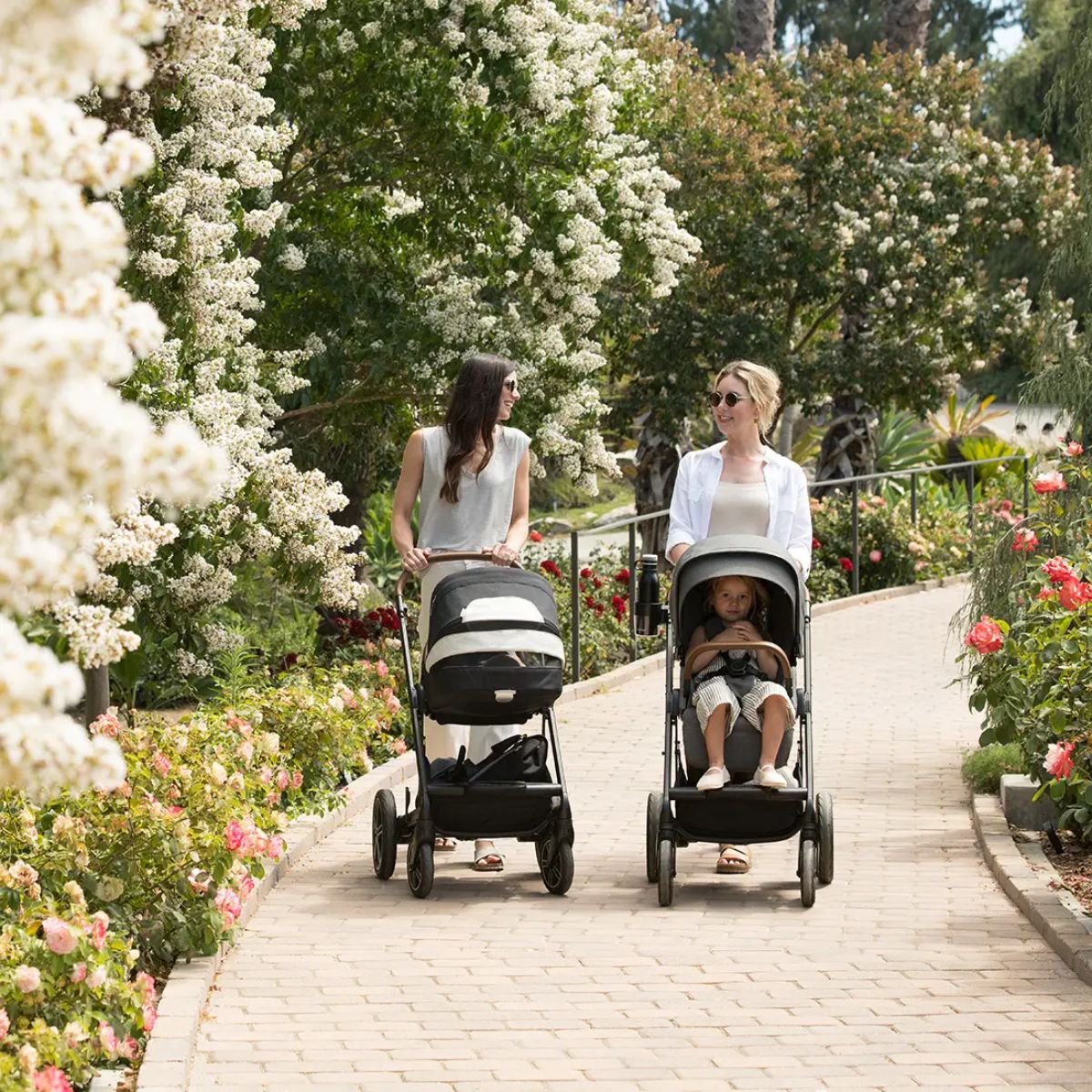 Nuna Mixx Next Stroller - Caviar/Chocolate on Luna Baby Store Miami