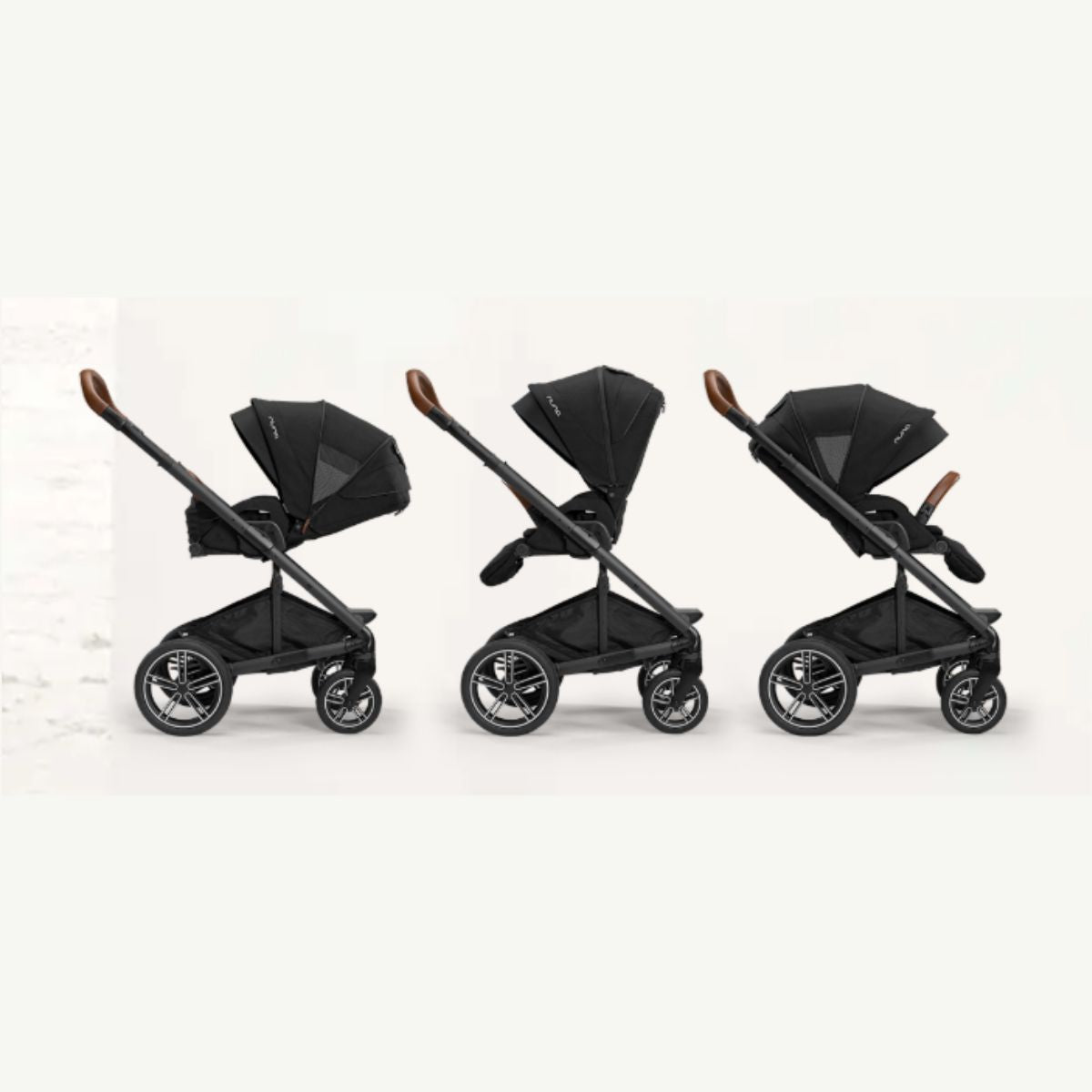 Nuna Mixx Next Stroller - Caviar/Chocolate