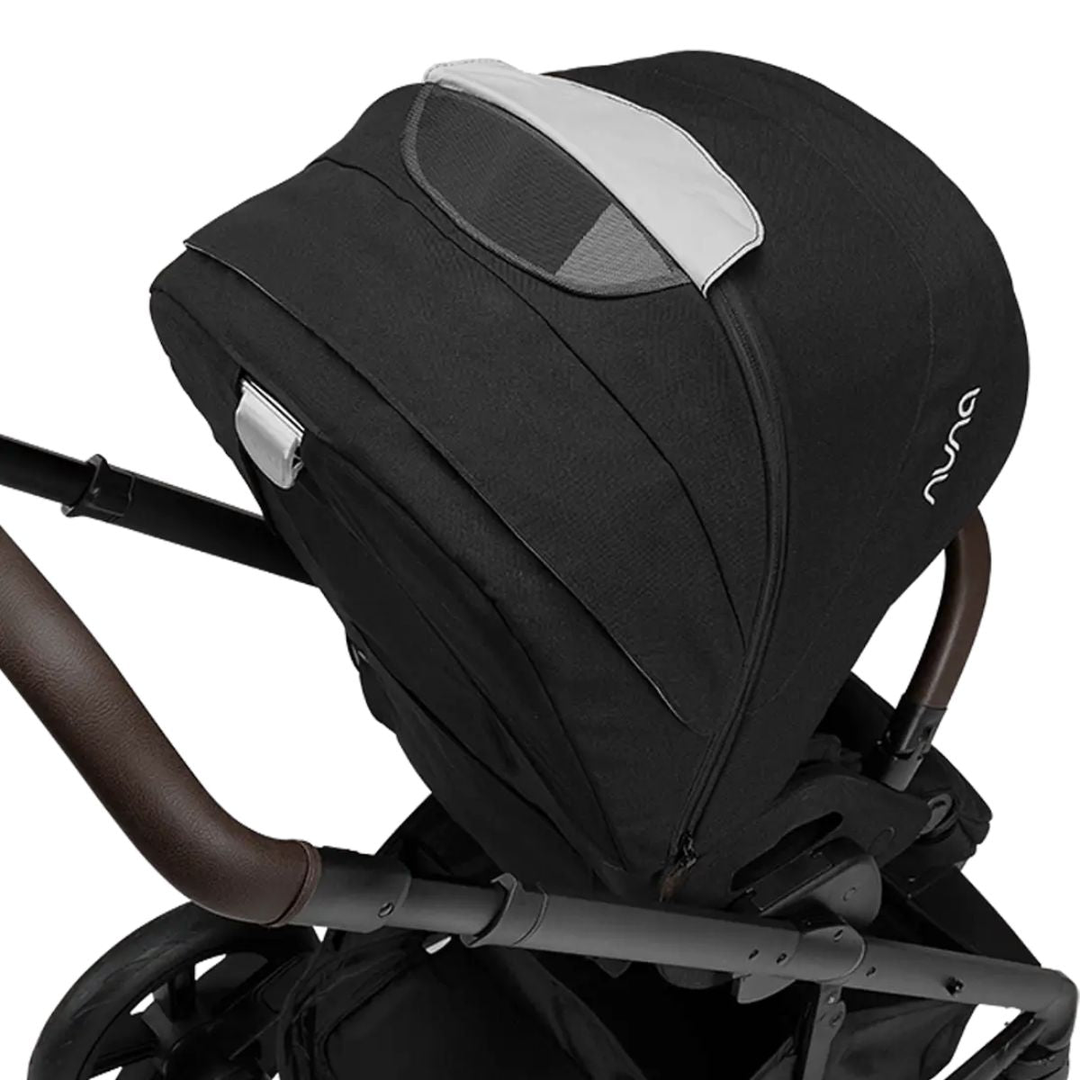 Nuna Mixx Next Stroller - Caviar/Chocolate on Luna Baby Store Miami