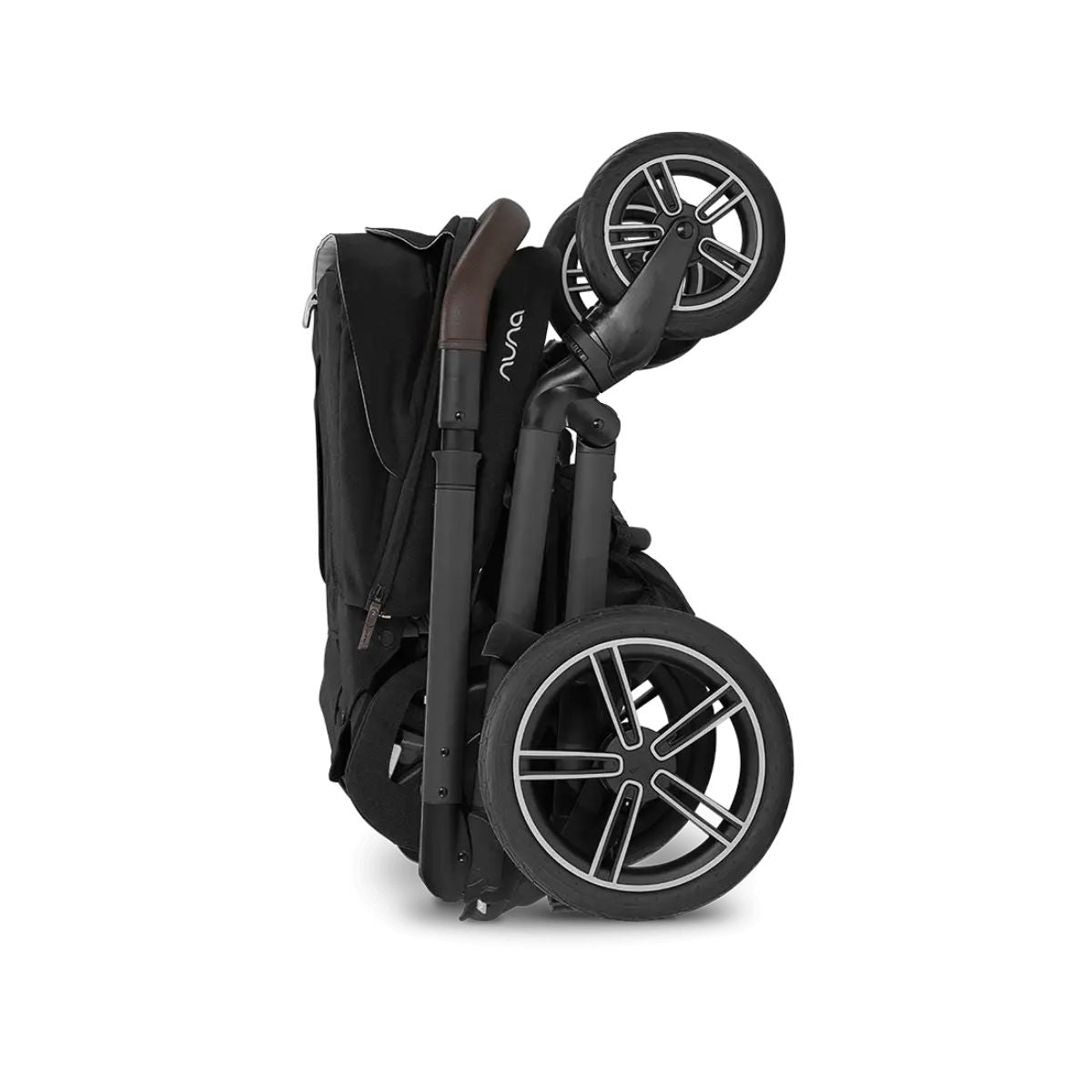 Nuna Mixx Next Stroller - Caviar/Chocolate on Luna Baby Store Miami