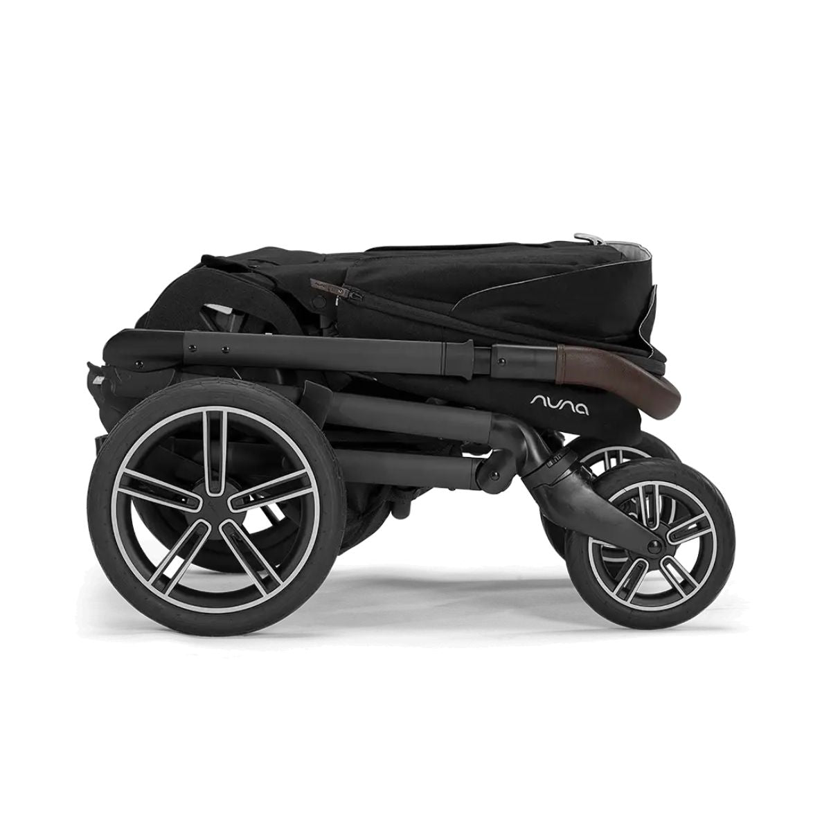 Nuna Mixx Next Stroller - Caviar/Chocolate on Luna Baby Store Miami