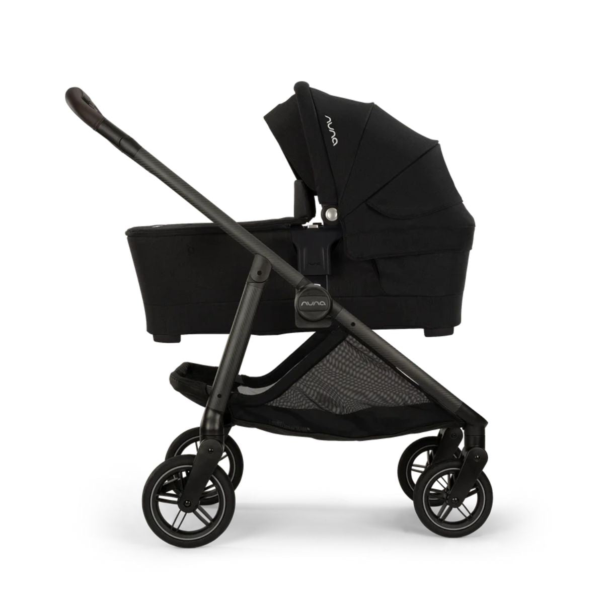 Carrinho De Bebê Travel Sistem Nuna Triv Next + Pipa Urbn Caviar e Chocolate on Luna Baby Store Miami