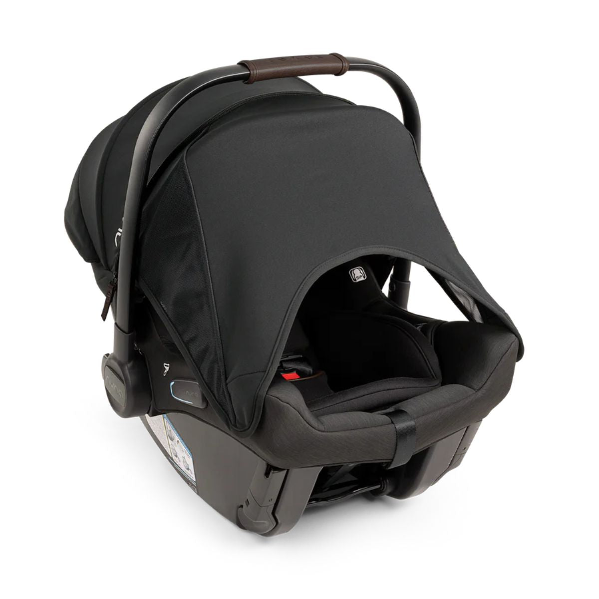 Carrinho De Bebê Travel Sistem Nuna Triv Next + Pipa Urbn Caviar e Chocolate