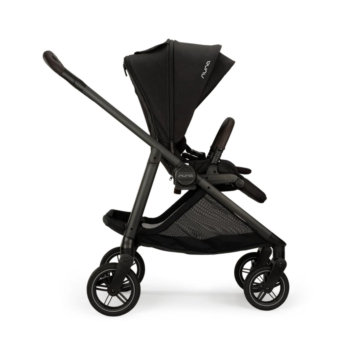 Carrinho De Bebê Travel Sistem Nuna Triv Next + Pipa Urbn Caviar e Chocolate on Luna Baby Store Miami