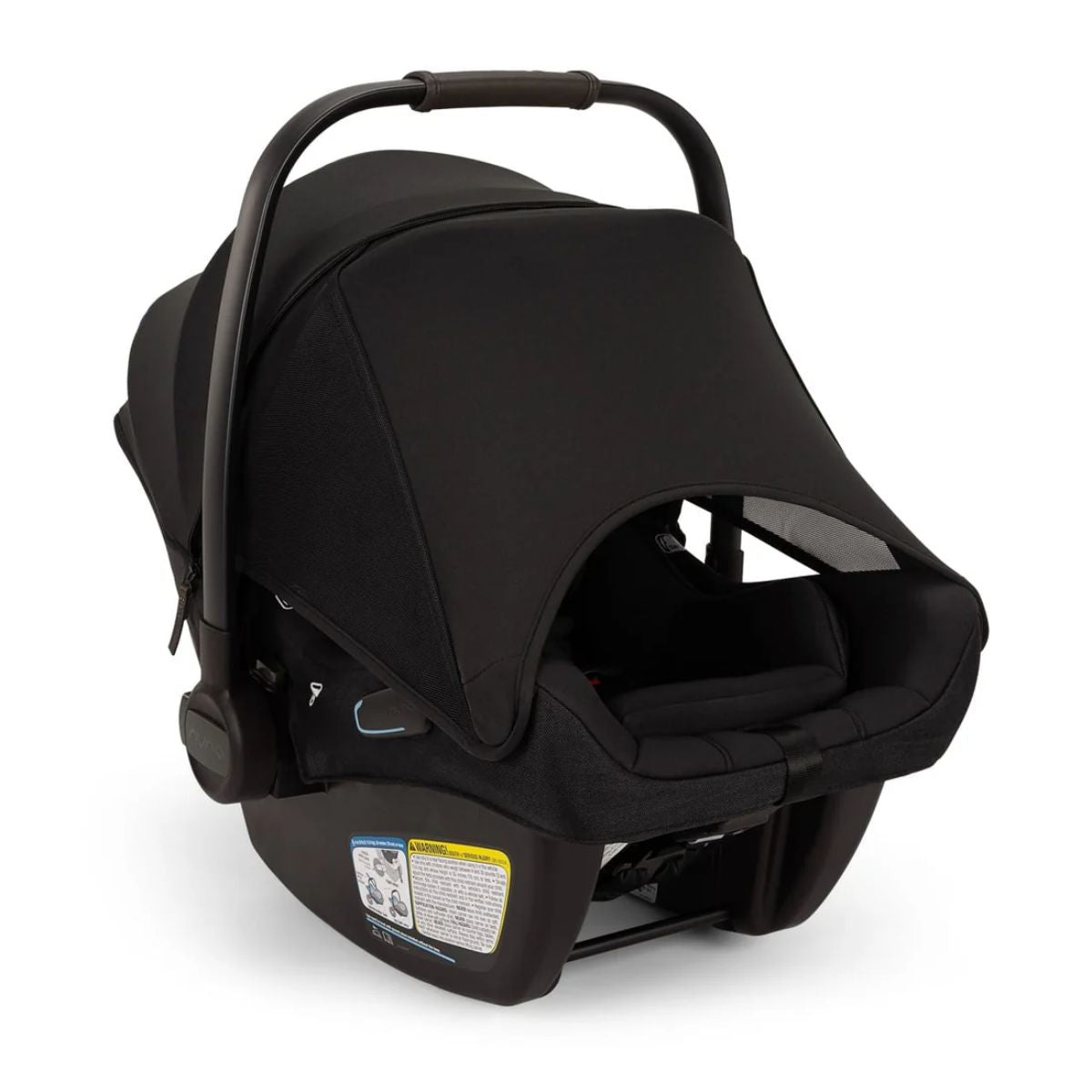 Nuna Pipa Aire Rx + Pipa Relx Base - Caviar/Chocolate on Luna Baby Store Miami