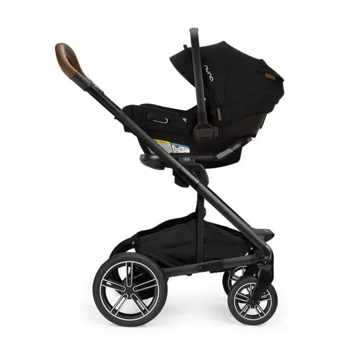 Bebê Conforto Nuna Pipa Aire RX + Base RELX Caviar