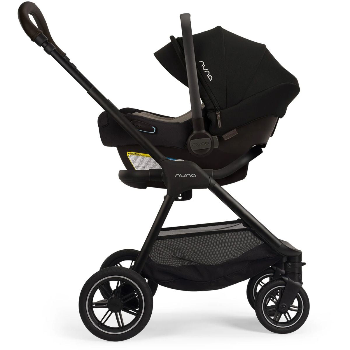 Bebê Conforto Nuna Pipa Aire RX + Base RELX Caviar e Chocolate

