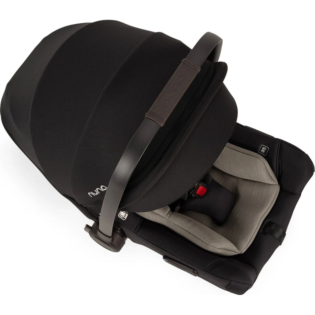 Bebê Conforto Nuna Pipa Aire RX + Base RELX Caviar e Chocolate

