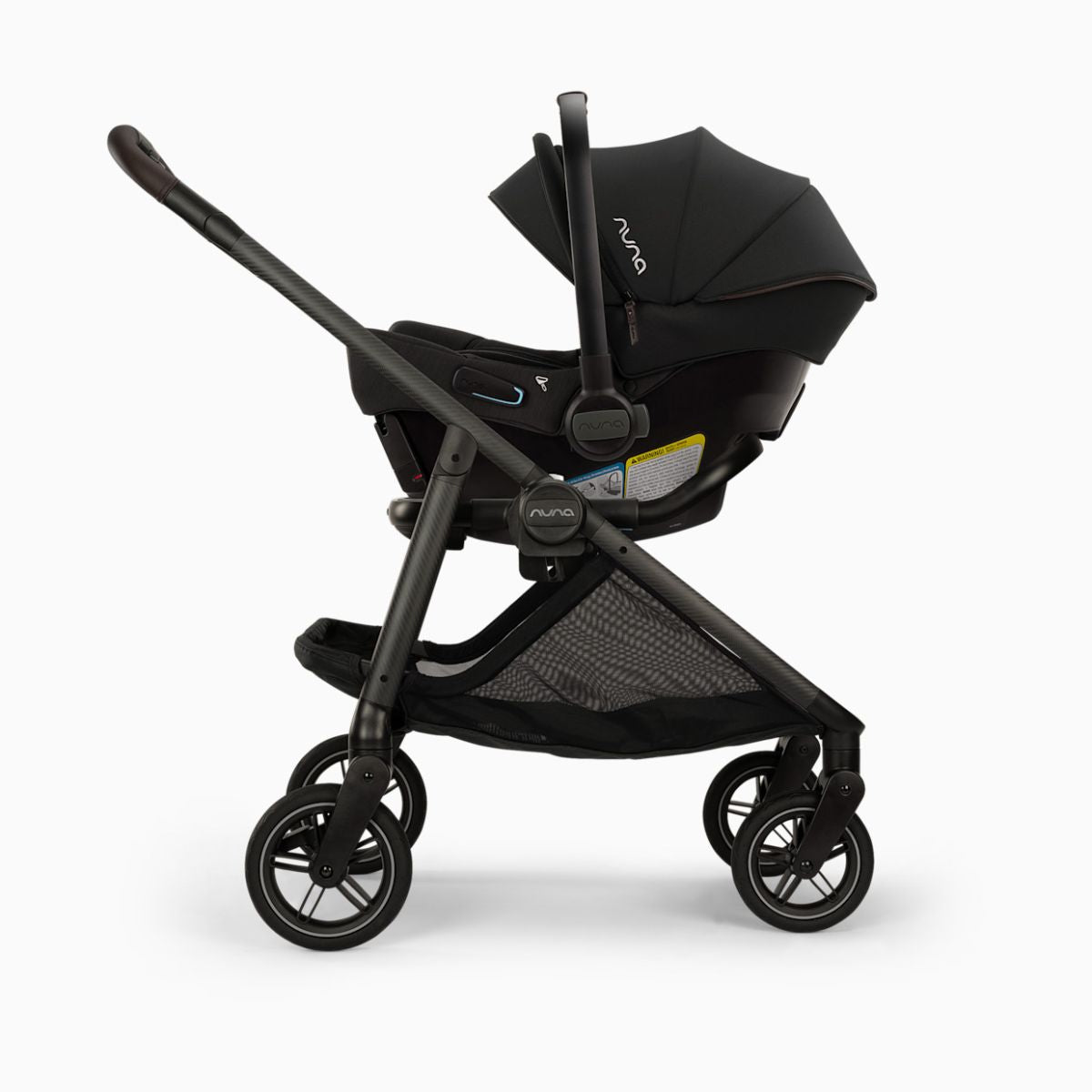 Carrinho De Bebê Nuna SWIV Caviar e Chocolate on Luna Baby Store Miami