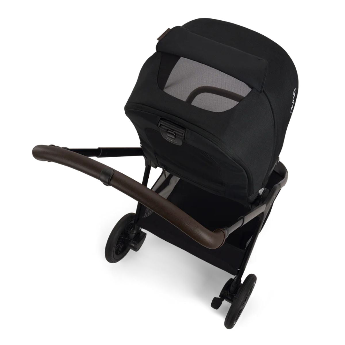 Nuna TRIV Next Stroller w/ Magnetic Buckle - Caviar/Chocolate