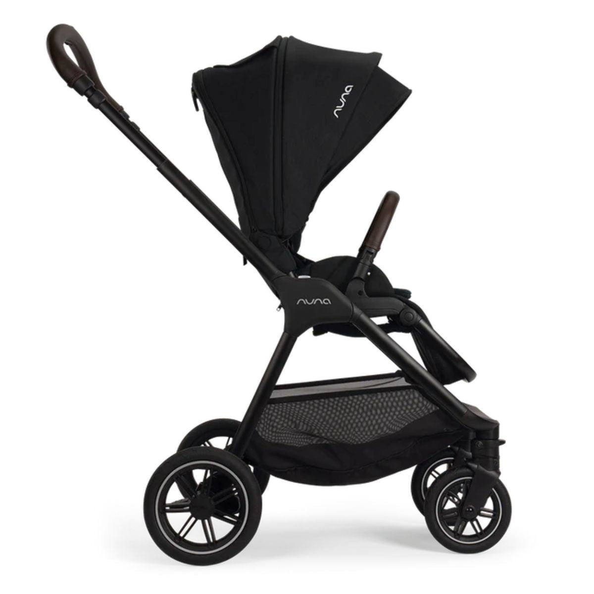 Nuna TRIV next + PIPA urbn Travel System - Caviar / Chocolate on Luna Baby Store Miami