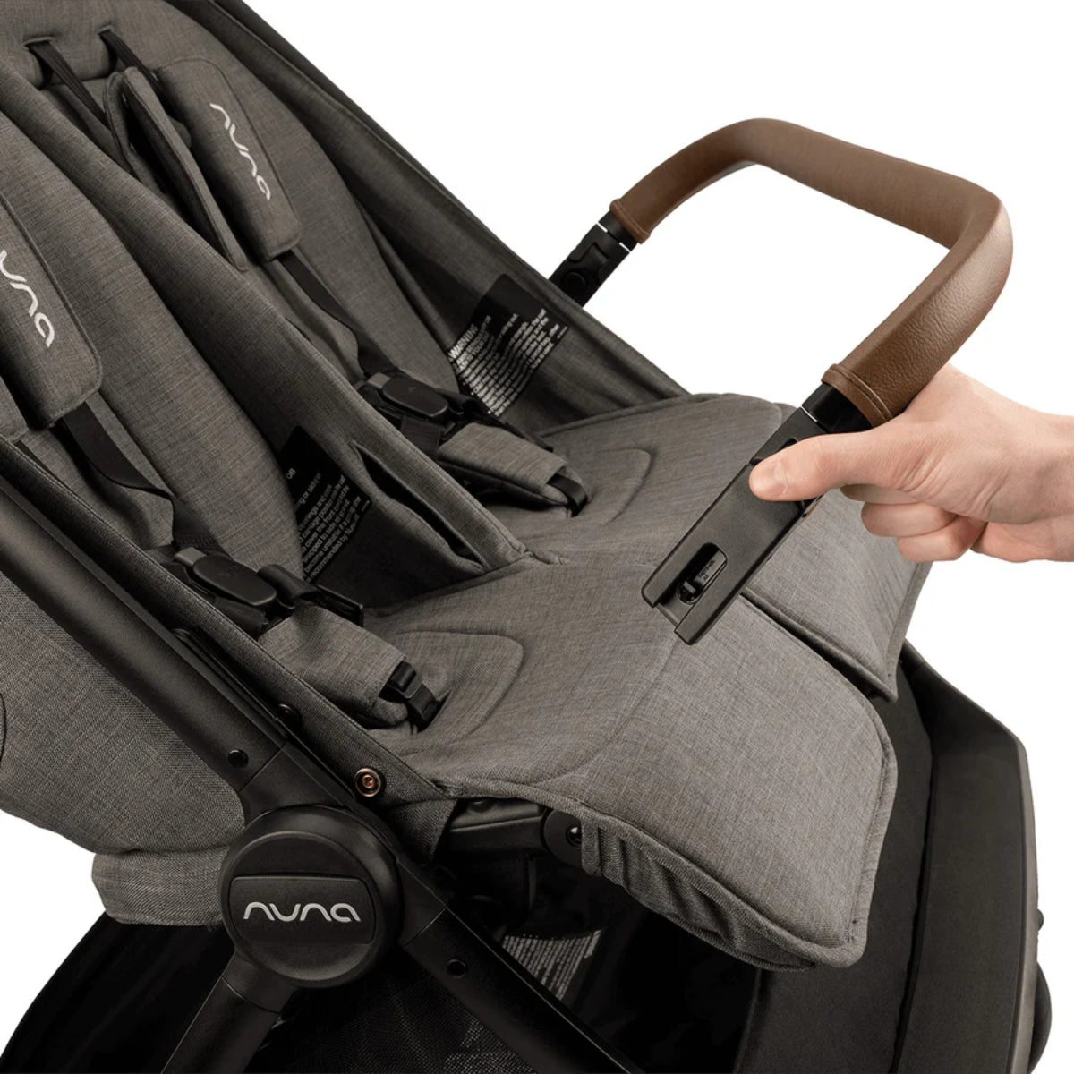 Carrinho De Bebê Nuna Trvl Dubl Granite on Luna Baby Store Miami