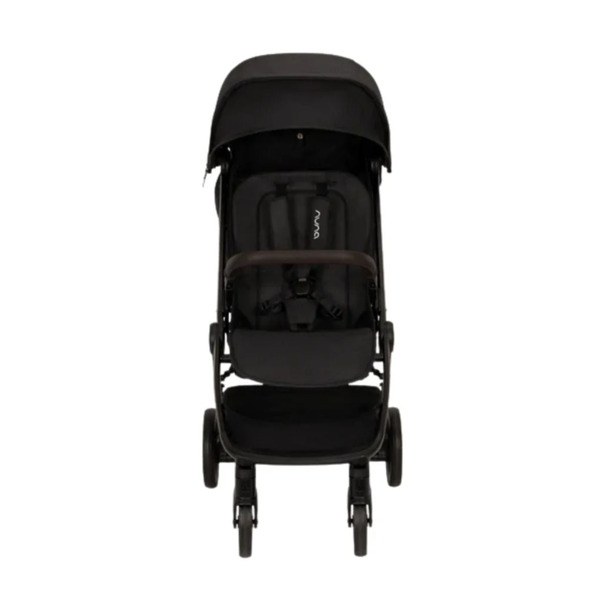 Nuna Trvl Lx Stroller - Caviar/Chocolate on Luna Baby Store Miami
