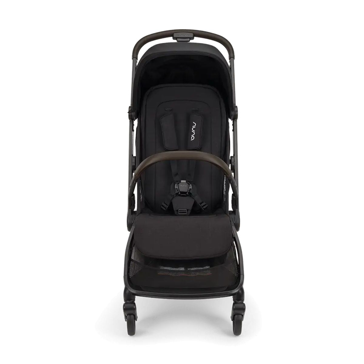Nuna VIAA cabn Lightweight Travel Stroller -  Caviar