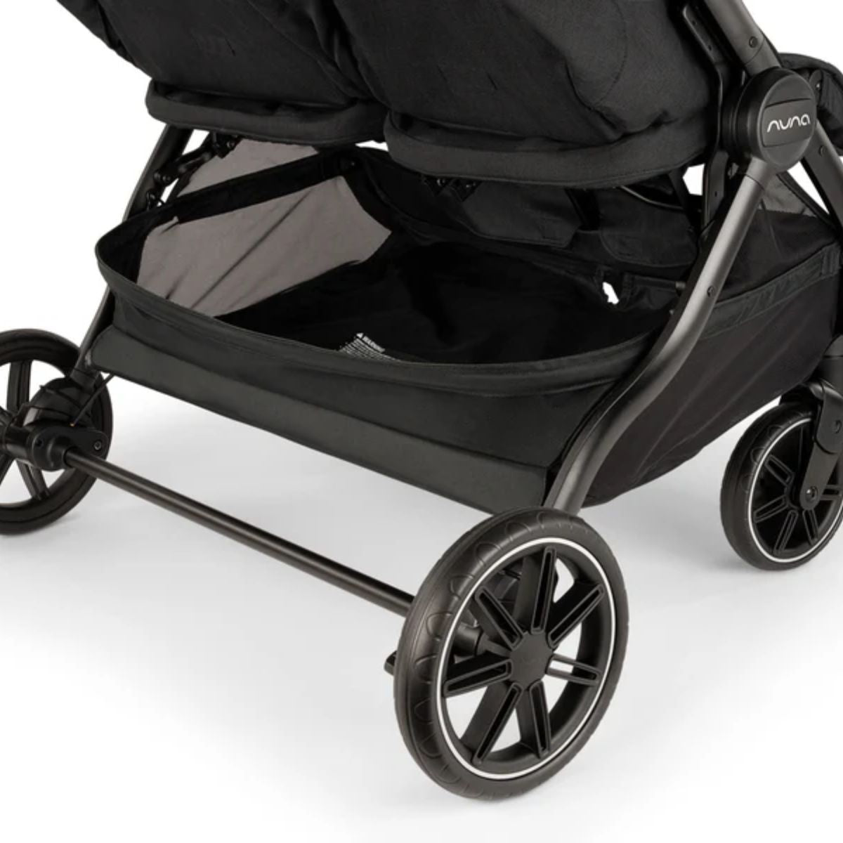 Carrinho de Bebê Duplo Nuna Trvl Caviar  on Luna Baby Store Miami