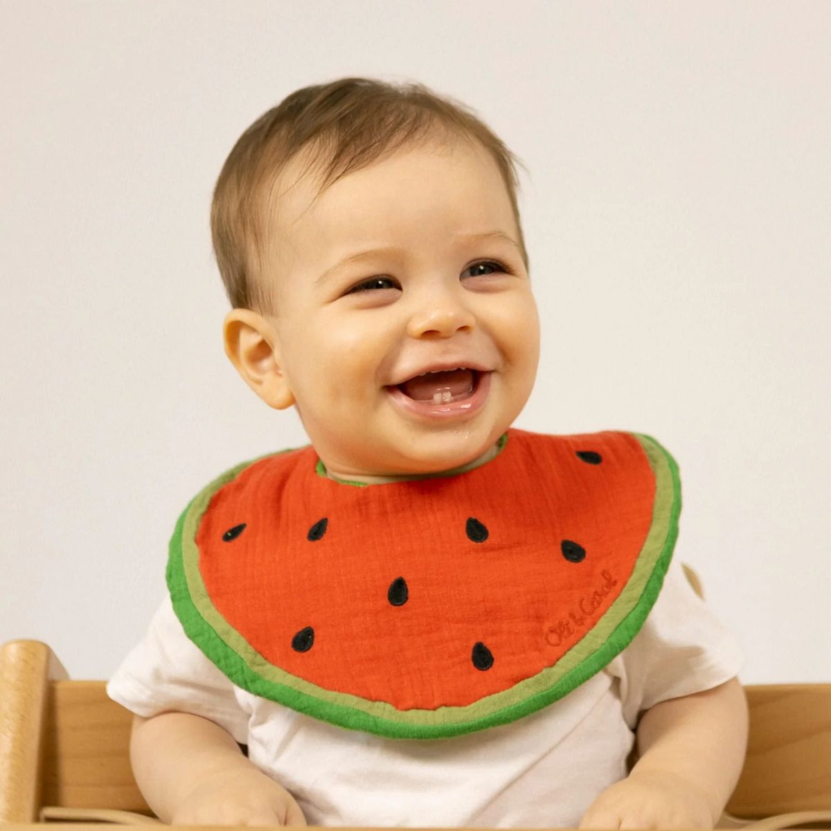 Babador Infantil Oli & Carol Melancia Wally