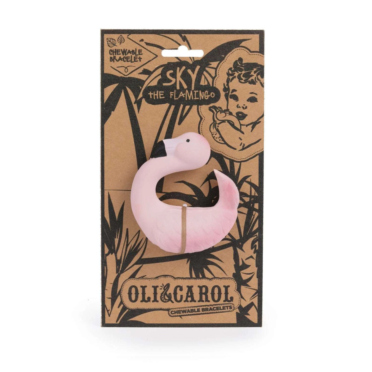 Olí & Carol Bracelet - Sky The Flamingo