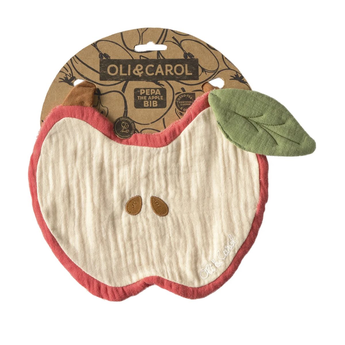 Babador Infantil Oli & Carol Maça Pepa