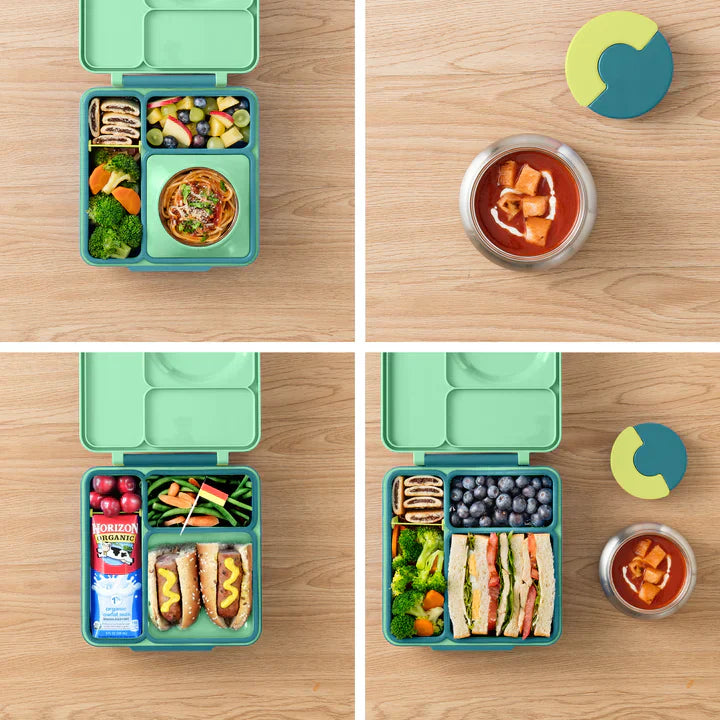 OmieLife OmieBox Insulated Hot & Cold Bento Box - Meadow - Luna Baby Store Miami