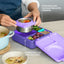 OmieLife OmieBox Insulated Hot & Cold Bento Box - Purple Plum - Luna Baby Store Miami