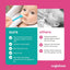 Limpador De Nariz e Ouvido com Estojo Oogiebear 2 Unidades Raspberry & Seafoam on Luna Baby Store Miami