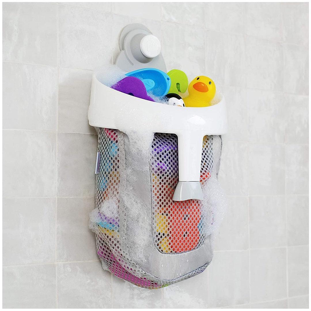 Organizador Infantil De Brinquedos De Banho Munchkin Scoop Cinza on Luna Baby Store Miami