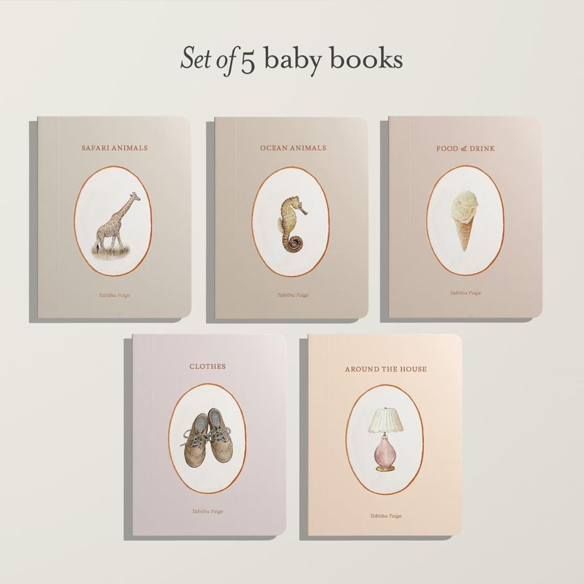 Kit de Livros para Bebê Primeiras Palavras Our Little Library Volume 2 - 5 Unidades

 on Luna Baby Store Miami
