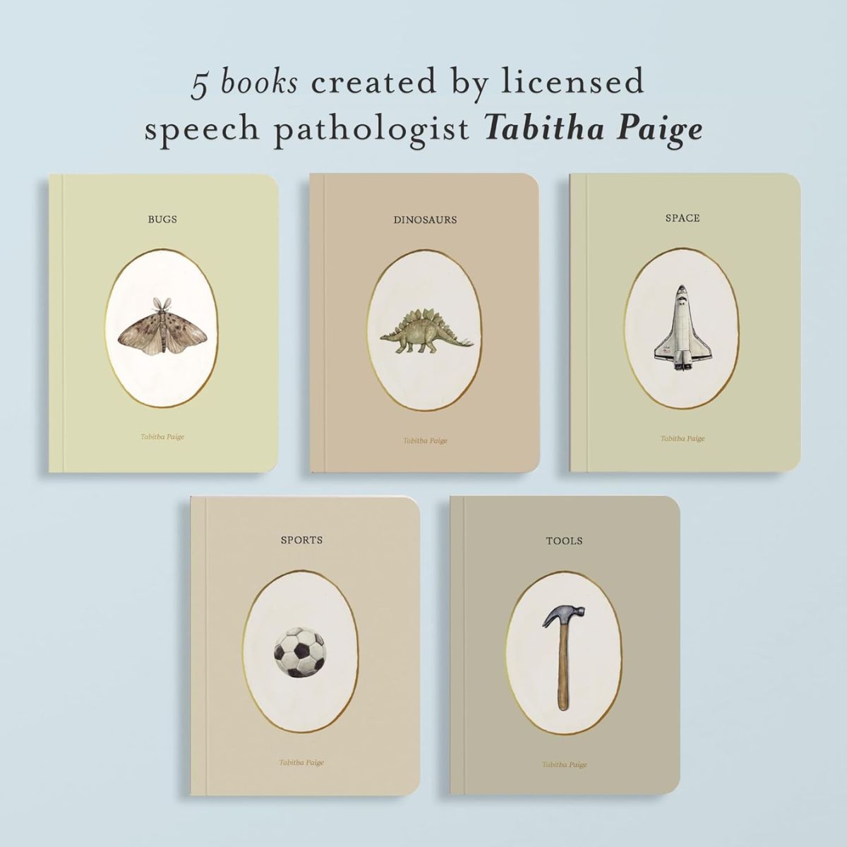 Kit de Livros para Bebê Primeiras Palavras Our Little Library Volume 3 - 5 Unidades

 on Luna Baby Store Miami