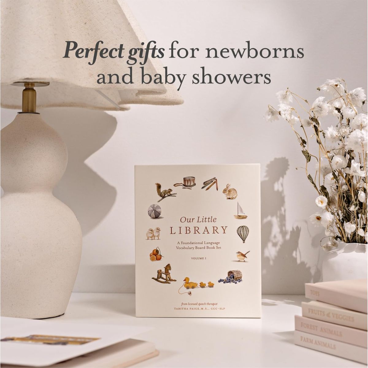 Kit de Livros para Bebê Primeiras Palavras Our Little Library Volume 1 - 5 Unidades

 on Luna Baby Store Miami