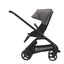 Bugaboo Dragonfly Berço e Assento Para Carrinho - Black/Black/Canopy Grey Melange