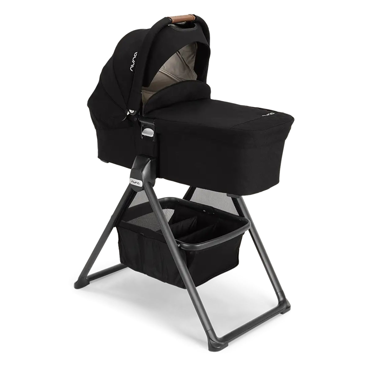 Nuna Mixx Series Bassinet & Stand - Caviar