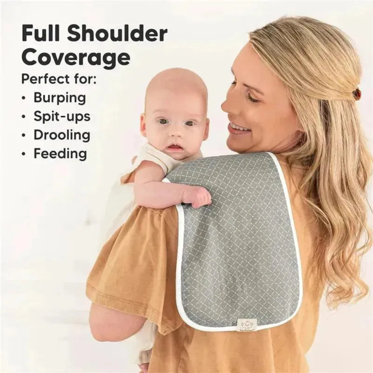 KeaBabies 5-Pack Softe Burp Cloths Nórdic