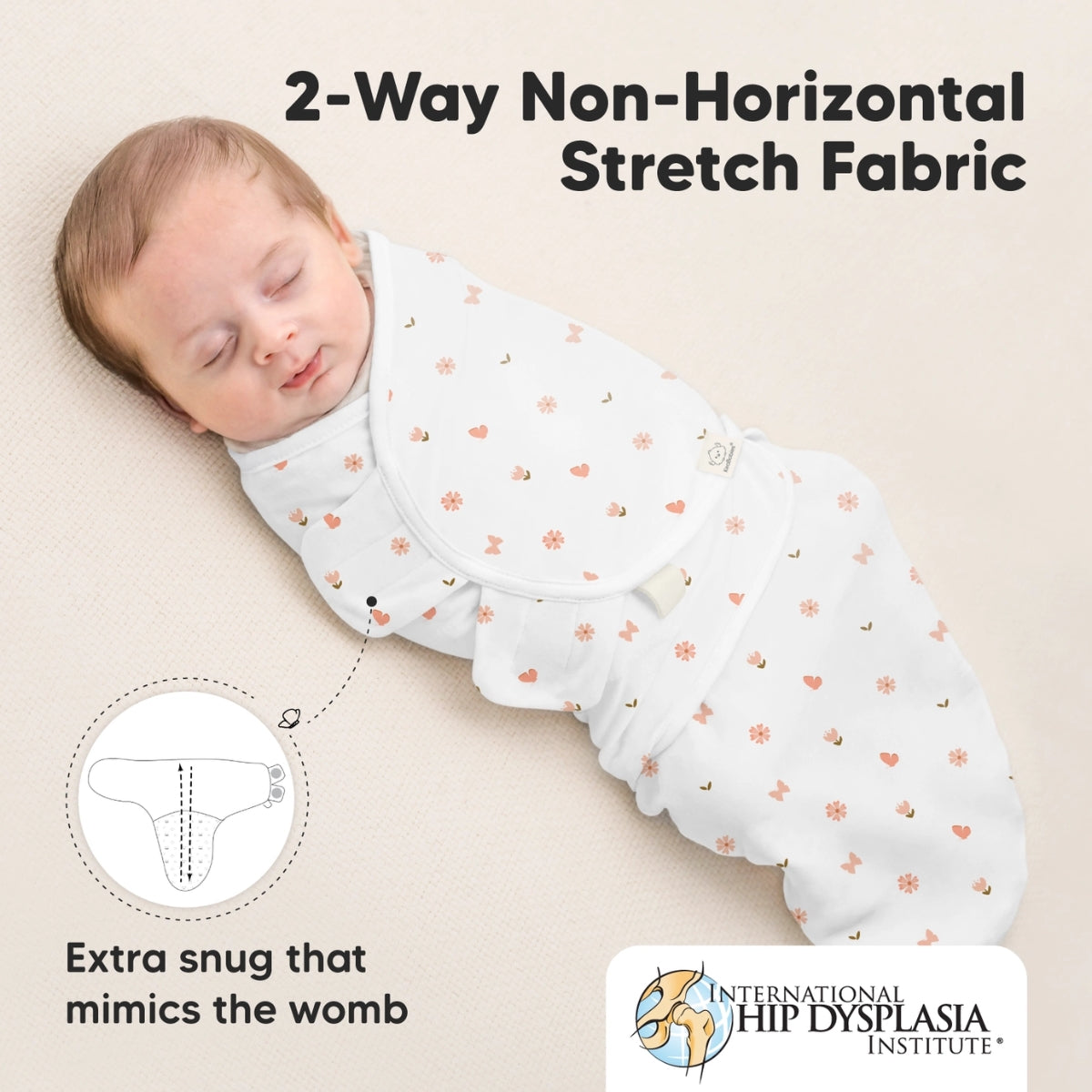 KeaBabies 3pk Soothe Baby Swaddles 0-3 Months, Sleep Sack for Newborns Butterflies on Luna Baby Store Miami