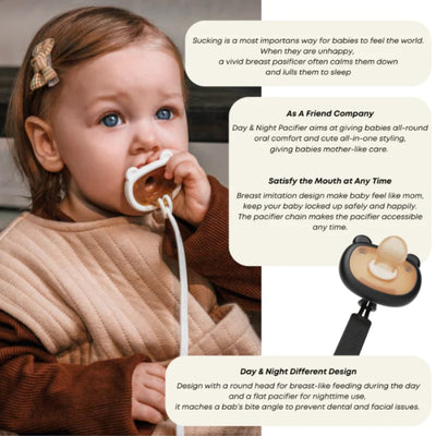 HEORSHE Day & Night Pacifier