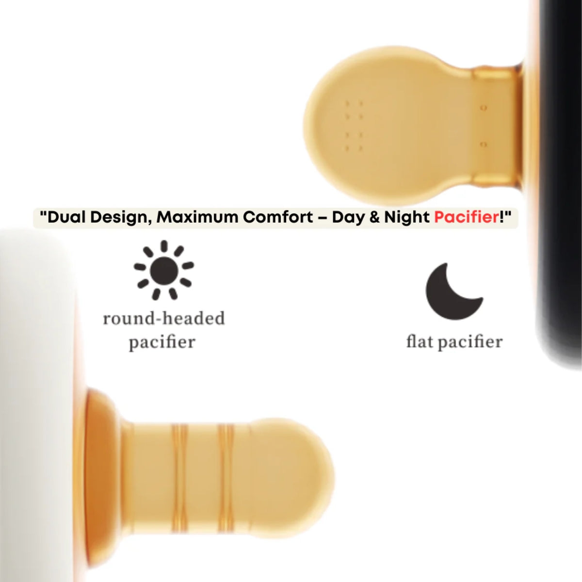 HEORSHE Day & Night Pacifier