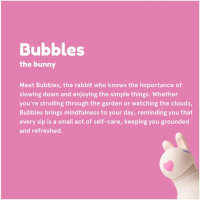 Asobu - Stainless Steel Bottle Silicone Head Bunny