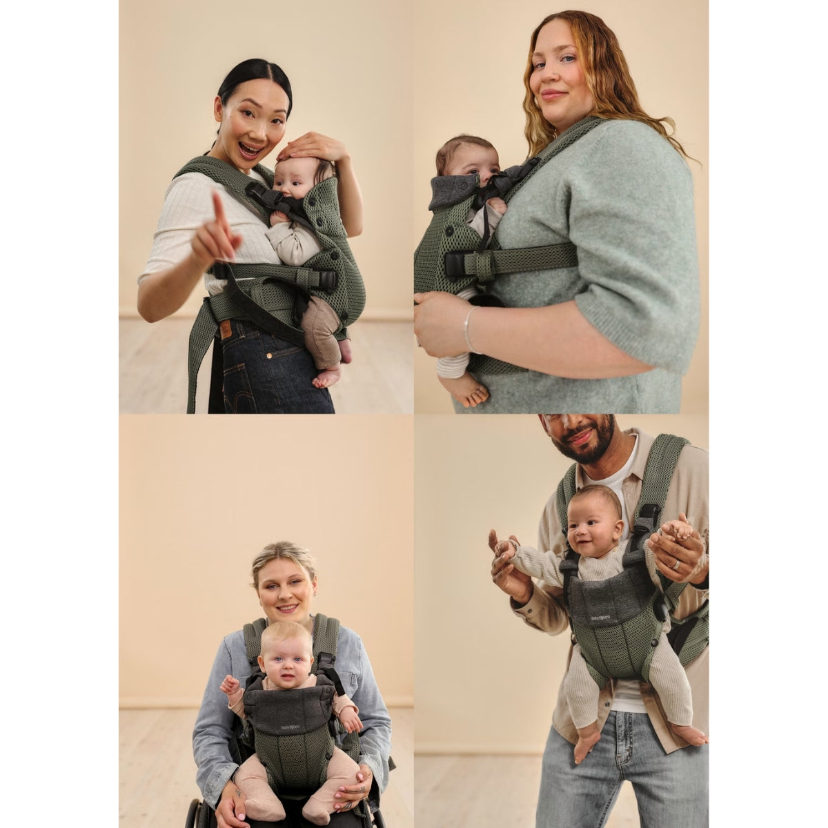 BabyBjörn Baby Carrier Harmony 3D Mesh Black