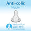 Dr. Brown's Level 2 Silicone Narrow Nipple - 2 Pack