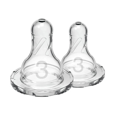 Dr. Brown's Level 3 Silicone Narrow Nipple - 2 Pack