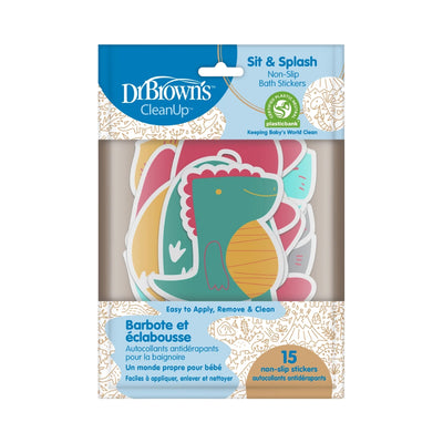 Adesivos antiderrapantes para banheira Dr. Brown's™ CleanUp™ Sit & Splash