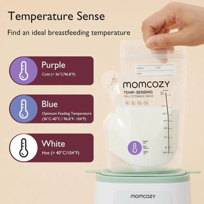Sacos de armazenamento de leite materno Momcozy Spout 60 unidades