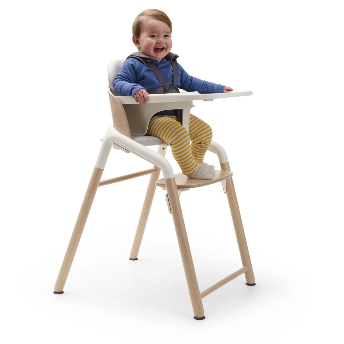 Cadeirinha de Alimentação Bugaboo Giraffe Warm Wood/ Gray