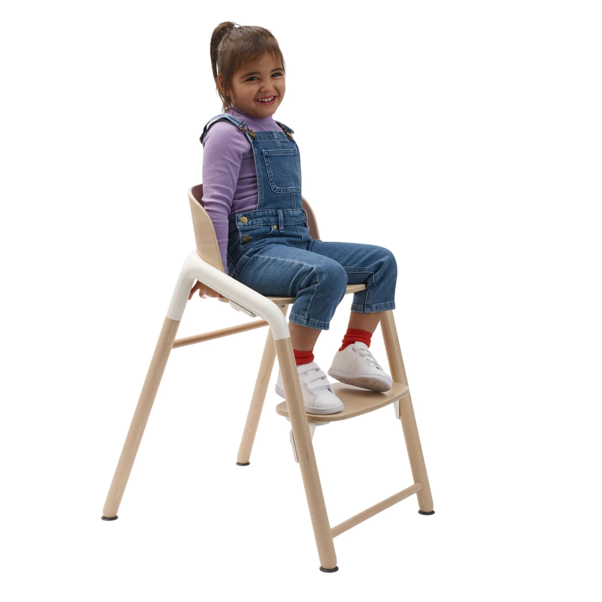 Cadeirinha de Alimentação Bugaboo Giraffe Warm Wood/ Gray